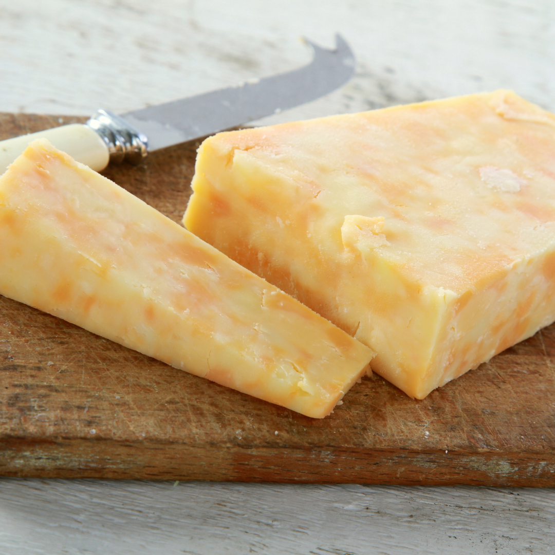 kinds of english cheese