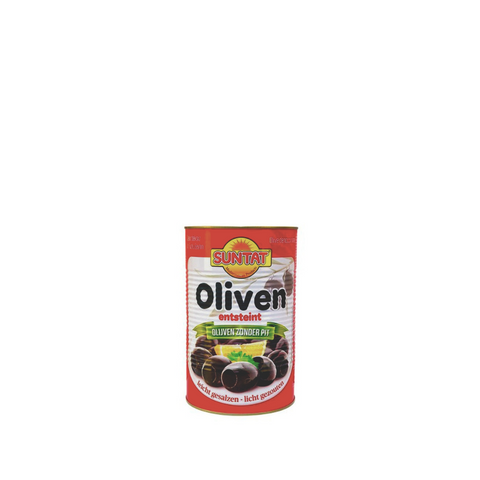 Suntat Pitted Black Olives 350g