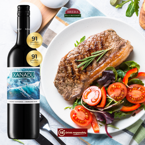Perfect Pairing: Xanadu Circa 77 Cabernet Sauvignon with Galician-style Grass-fed Striploin by The Vintage Co.