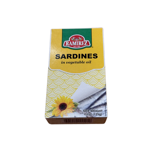 Ramirez Sardines in Vegetable Oil 125g