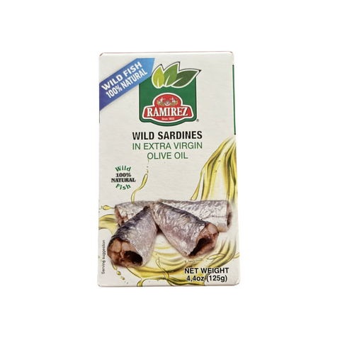Ramirez Wild Sardines in Extra Virgin Olive Oil 125g