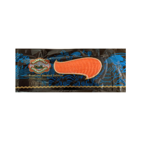 Smoked Norwegian Salmon Salmon Pre-sliced 500g