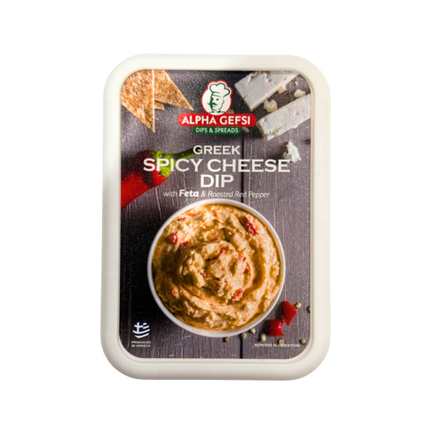 Alpha Gefsi Spicy Cheese Dip with Feta and Roasted Red Pepper 200g