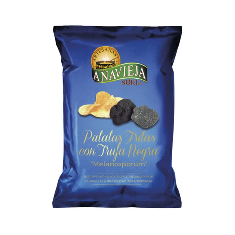 Añavieja Potato Chips Black Truffle in Olive Oil 100g