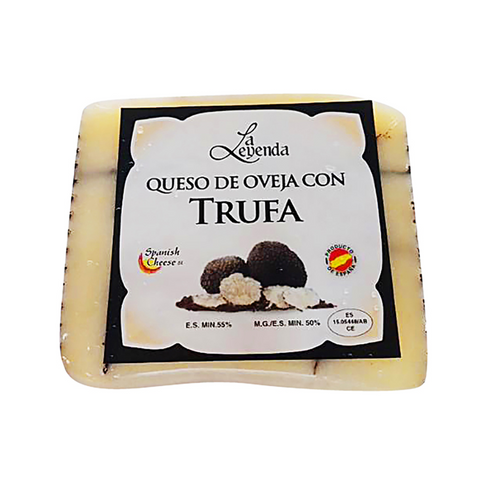 La Leyenda Sheep Cheese with Black Truffle