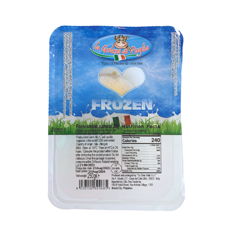 La Golosa di Puglia Smoked Scamorza Frozen 250g