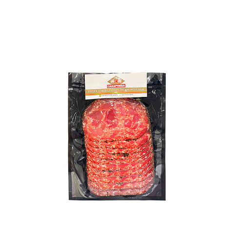 Casaponsa Pepper-coated Tunnel Salami with Ham