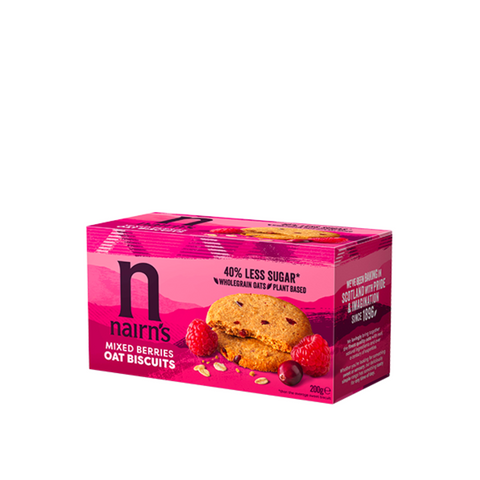 Nairn's Mixed Berries Oat Biscuits 200g