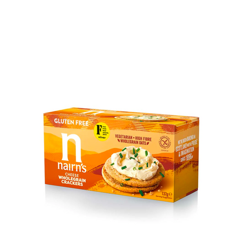 Nairn's Gluten-free Cheese Wholegrain Crackers 137g