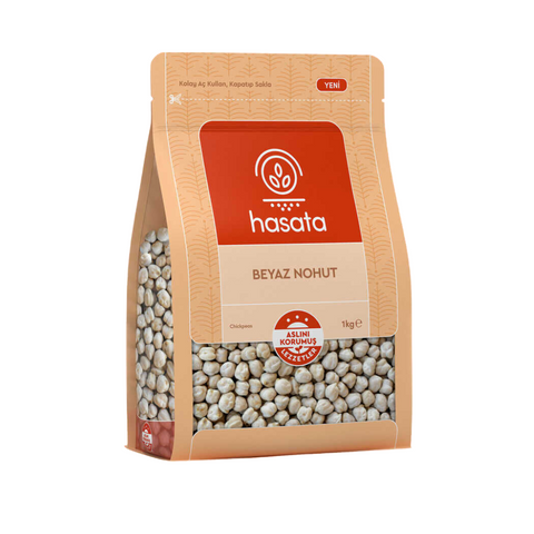 Hasata White Chickpeas 1kg